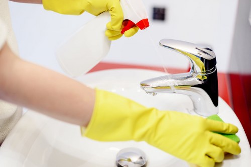 Bellingham carpet cleaners preparing a room for deep cleaning